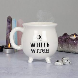 Cauldron, White Witch Mug