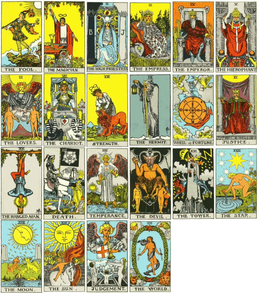 RIDER WAITE TAROT CARDS Witchy Hut